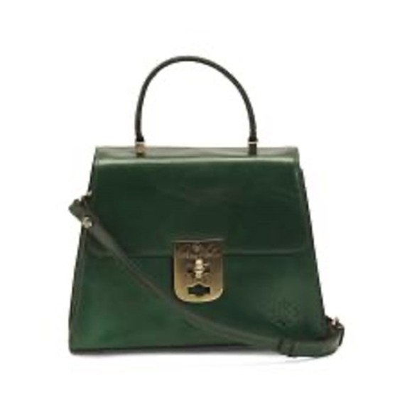 Patricia Nash Handbags - Patricia Nash Chauny Satchel Vintage Distressed Leather Soft Green Bag NWT